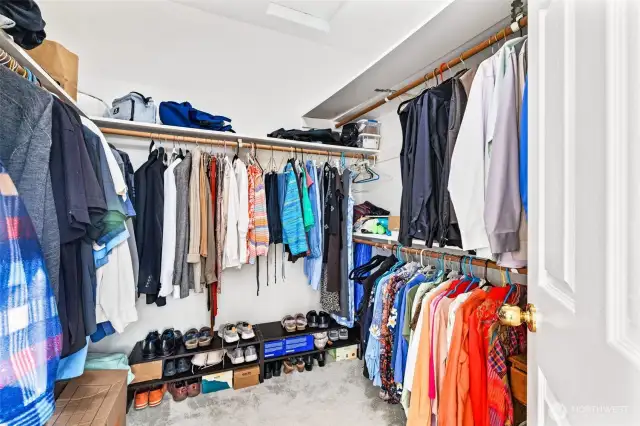 Primary closet