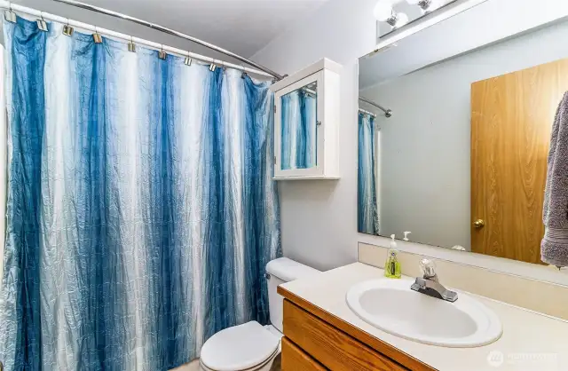 Upstairs bath w/shower