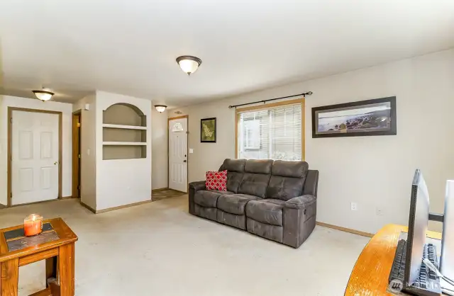 Lots of natural light