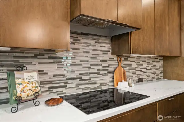 Check out the induction cooktop!