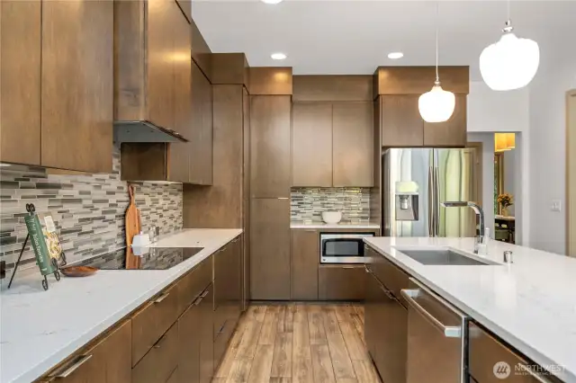 A truly luxurious and harmonious kitchen