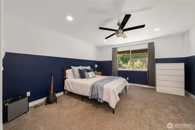 Office/den is staged as an additional bedroom!