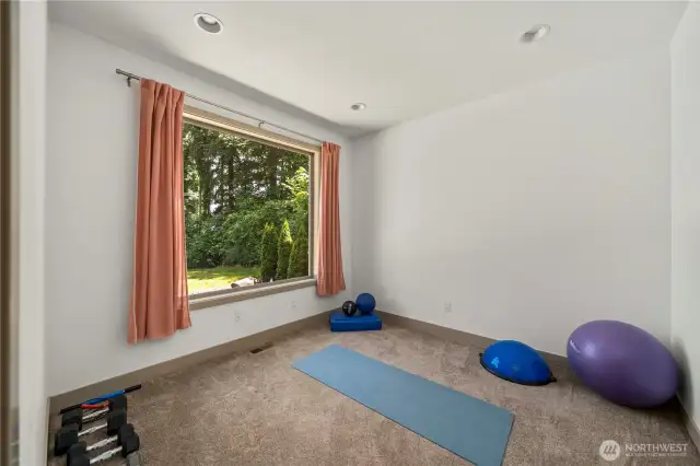 To your right, you'll find an additional bedroom (1 of 4!)