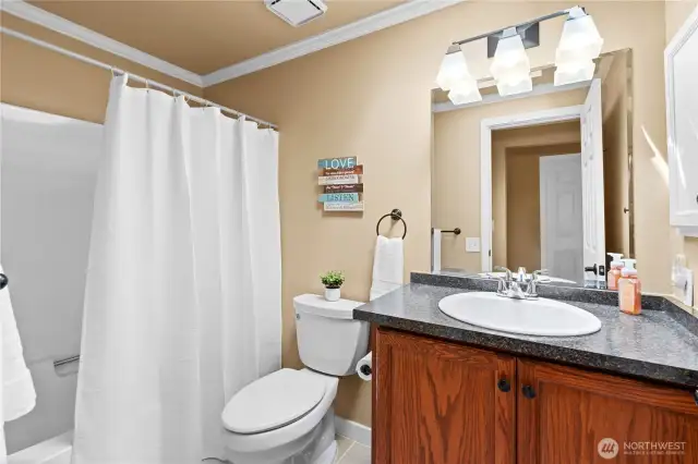 Upstairs Guest bathroom