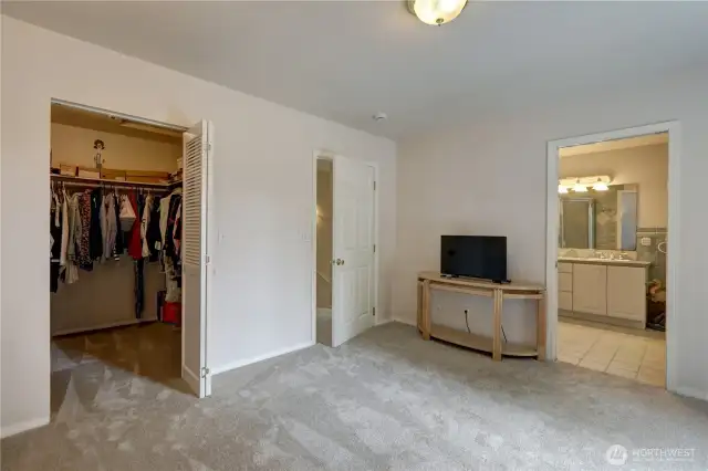 Walk in closet and Primary Bathroom