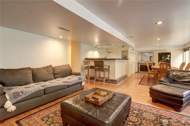 Lower level 1 bed/ 1 bath MIL suite