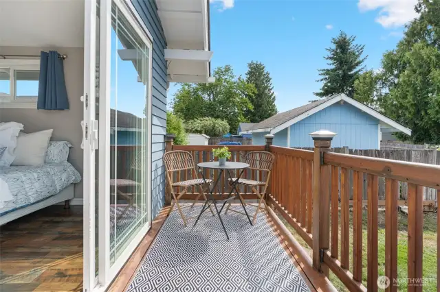 Bedroom 4  Deck