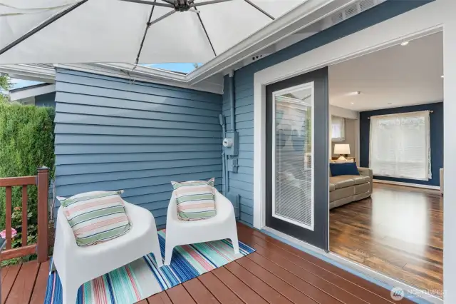Deck (off living room)  4524 N 11th Street Tacoma, WA 98406