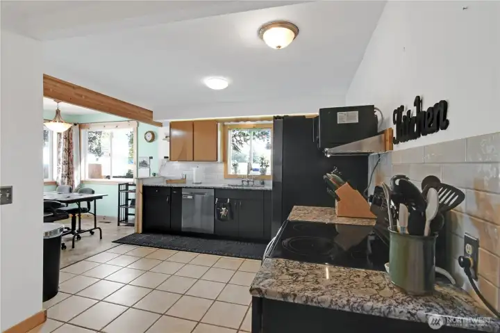 Granite Counters and updated smart appliances
