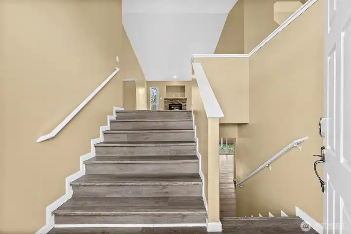 Inside the house at the Split Entry