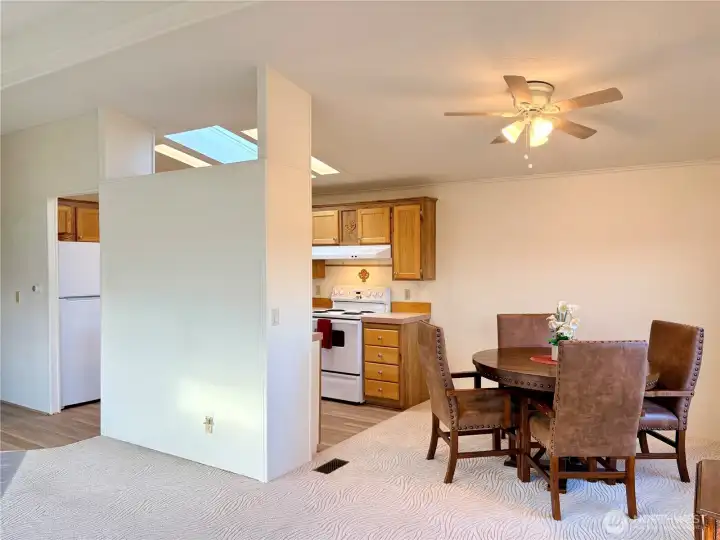 Open Spacious Living but with some separation