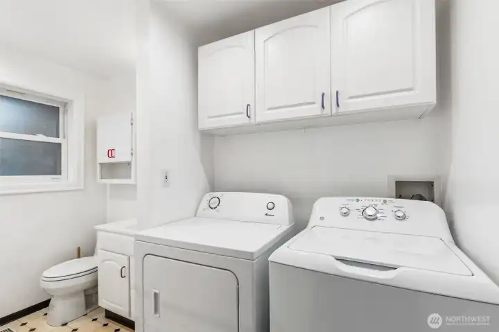 Laundry & Half Bath