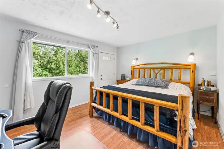 Primary Bedroom with Exterior access.  No Bathroom.