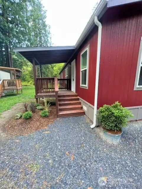 Welcoming entrance
