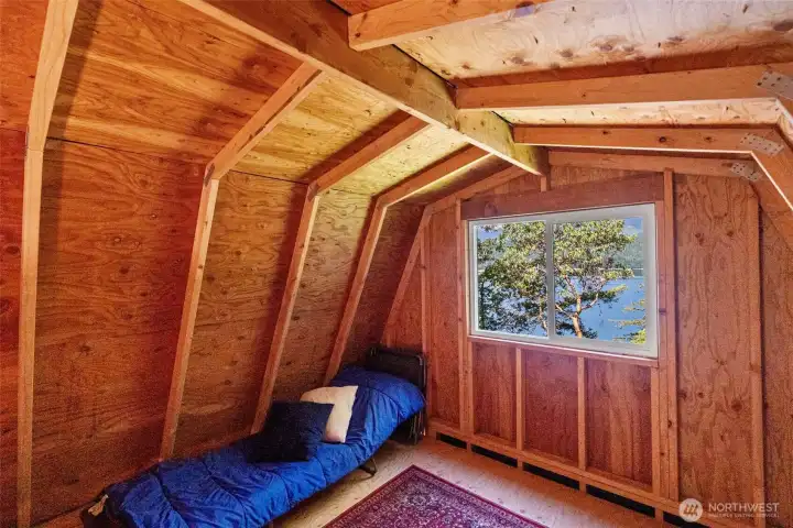 Upstairs loft.