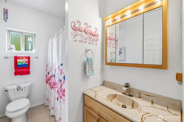 Main bathroom Main bathroom
