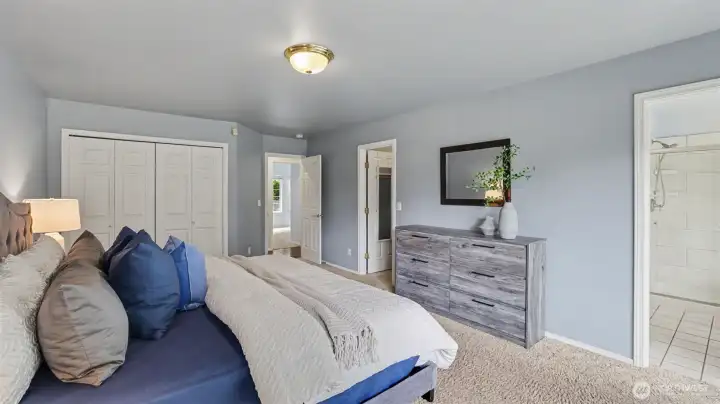 2nd closet is the large double closet by the entrance. 2nd closet is the large double closet by the entrance.