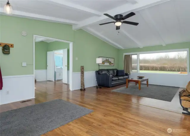 Living area facing Master Bedroom