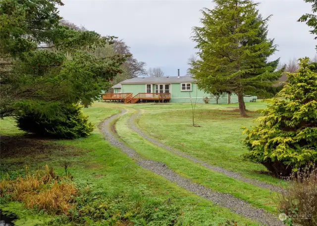 Entrance to property