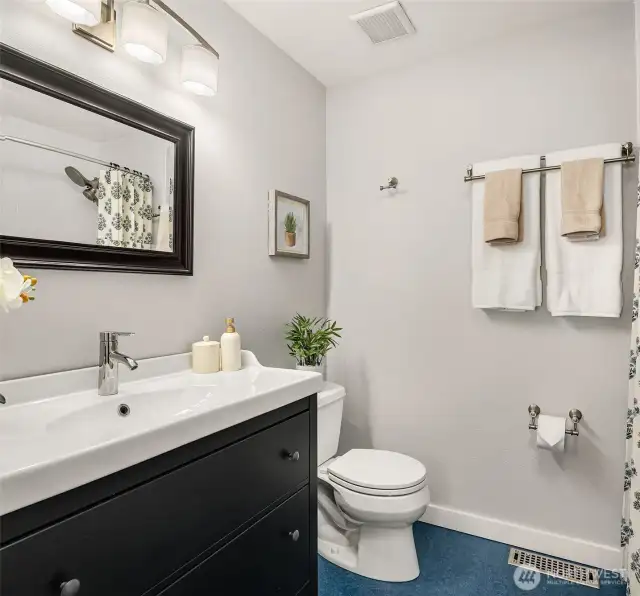 Full hallway bathroom upstairs