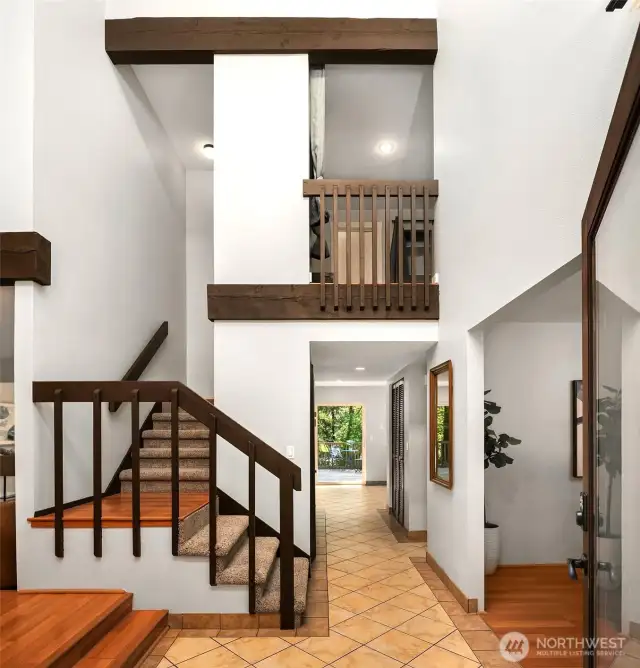 Entrance is a show stopper!