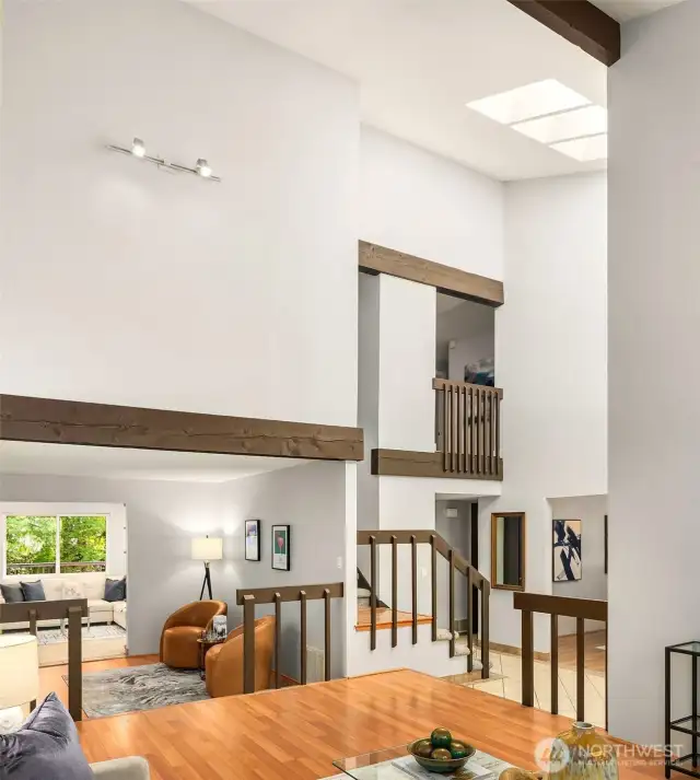 Entry is very welcoming