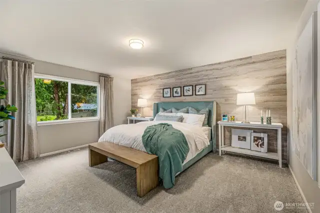 Photos are from the Finley model home in Prior community. Lot 04 layout is mirror image. Finishes, upgrades, and features will vary.