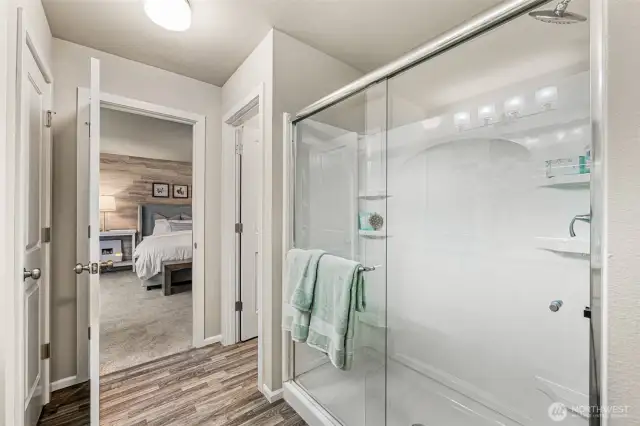 Photos are from the Finley model home in Prior community. Lot 04 layout is mirror image. Finishes, upgrades, and features will vary.