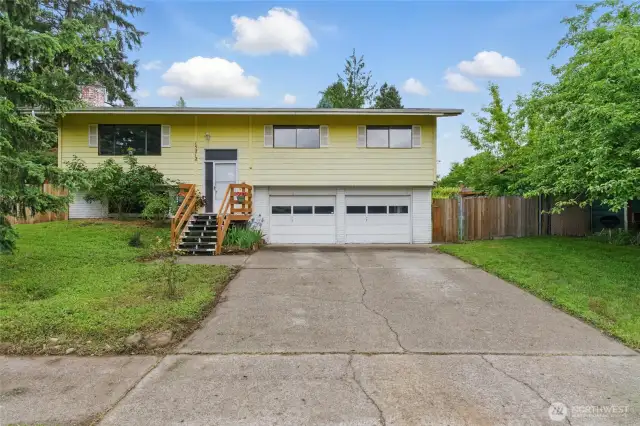 Three bedroom, split-level home