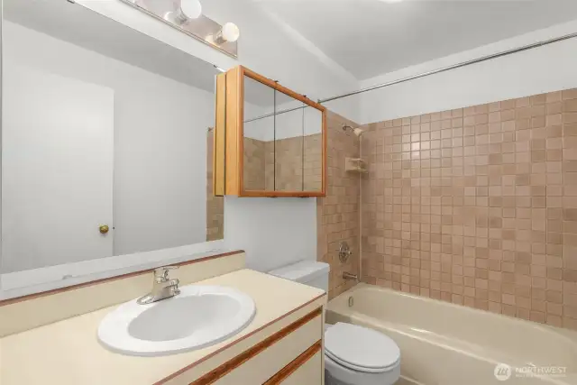 Full bath!