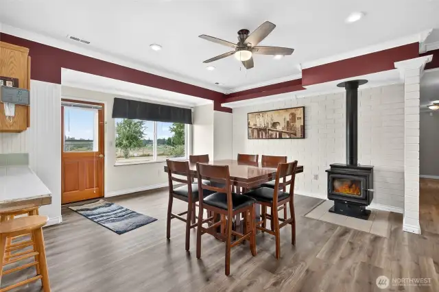 Easy access to the backyard from main living area