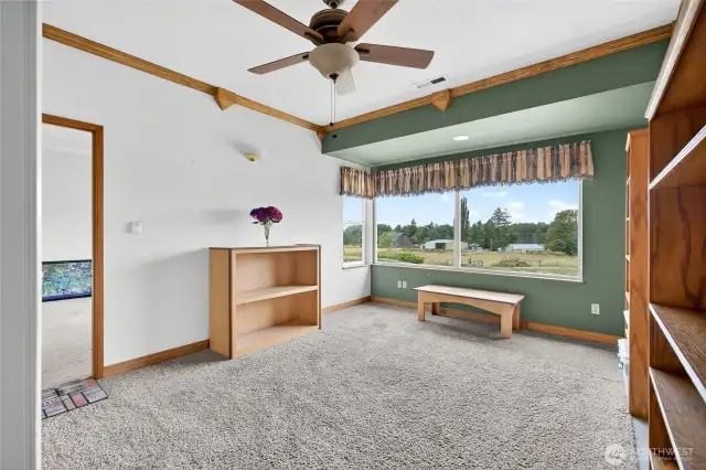 Another view of the 2nd living area and the entry to bedroom 4