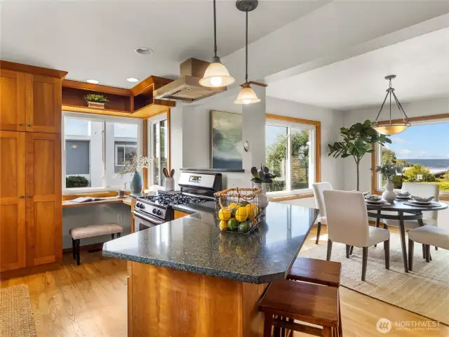Opens to Dining Room