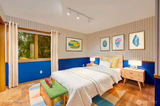 Large third bedroom perfect for any use.