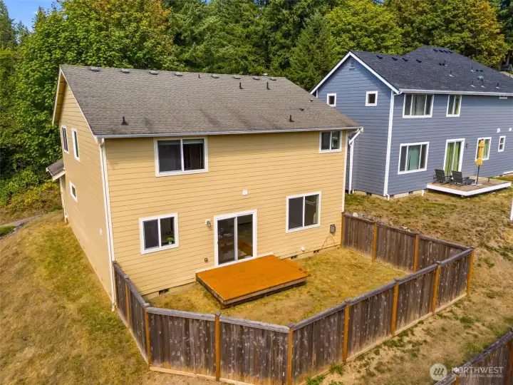 Just right sized yard