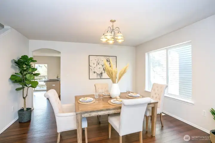 Enjoy a large dining room - Holiday entertaining at it's best!
