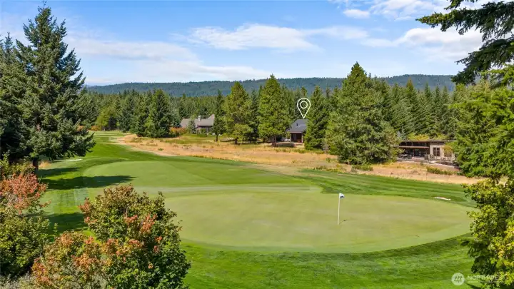 Overlooking 7th hole of Tumble Creek Golf Course