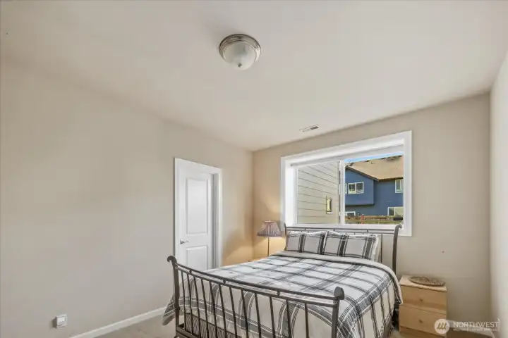 Lower level bedroom