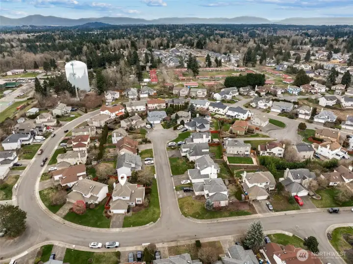 Notice how much privacy this home has with no neighboring windows on any side!