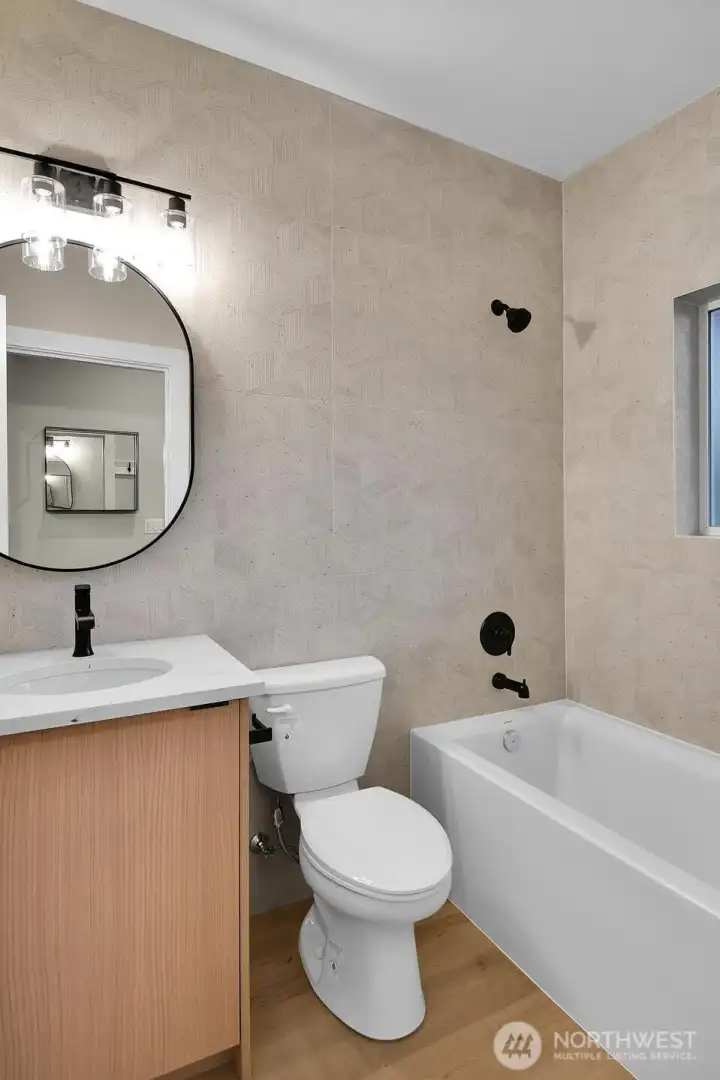 Lower level full bathroom