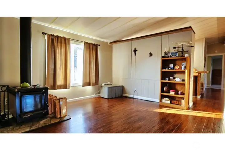 Half the Living Room with Stove