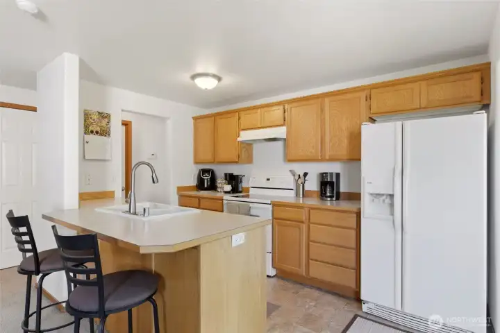 Kitchen with eating space