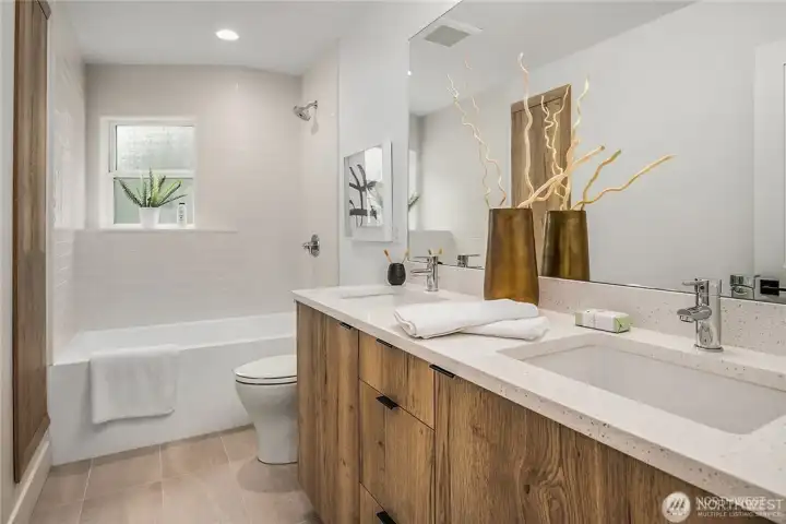 1 of 4 bathrooms