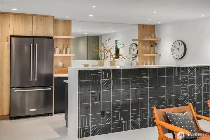 2nd kitchen on lower level
