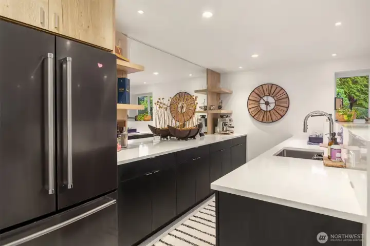 2nd kitchen on lower level