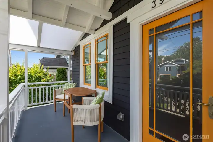 Covered porch