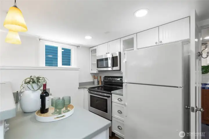 Basement kitchen