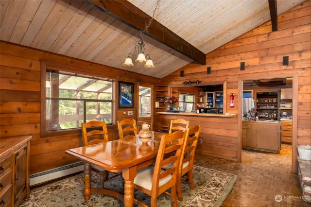 Dining Room with pass through to Kitchen