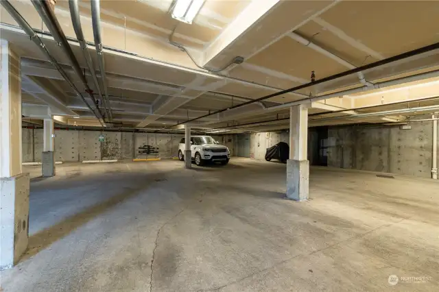 Underground parking garage