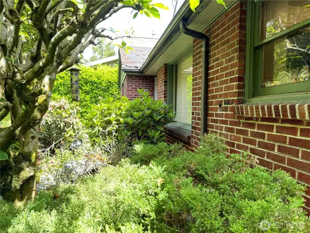 Front of house.